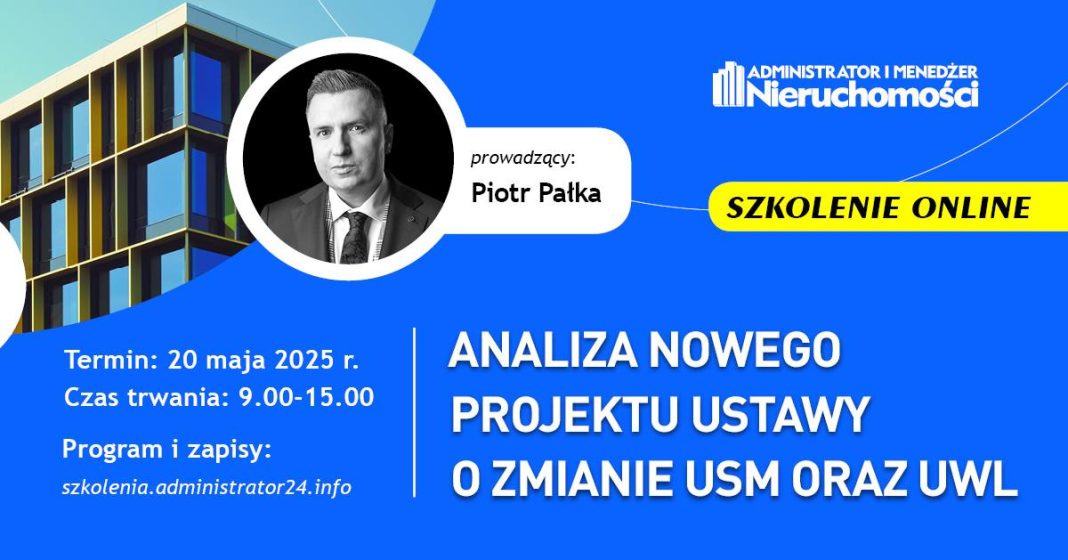 baner szkoleniowy Piotr Pałka